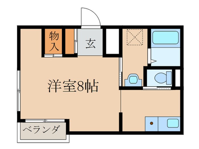 ボ－ディングハウスY.Gの物件間取画像