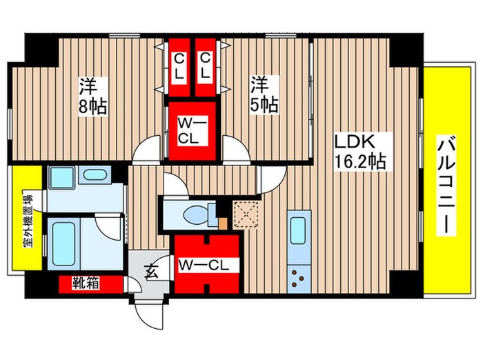 Seizan Courtの物件間取画像