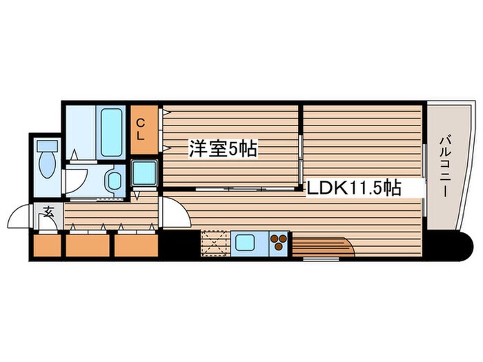 アウローラ泉　04の物件間取画像