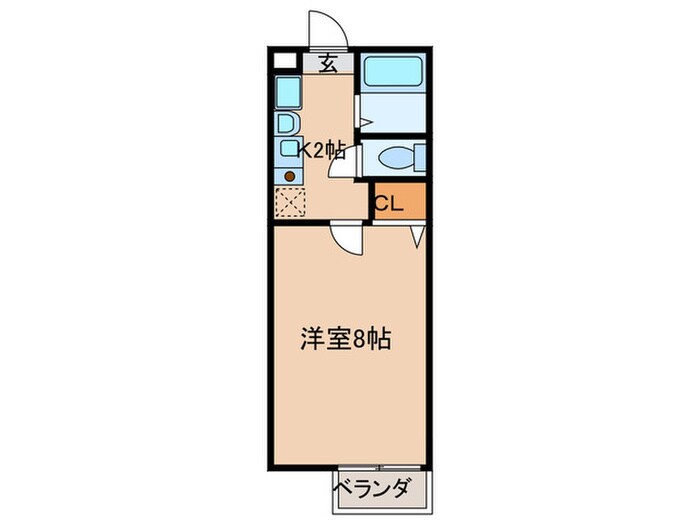 ヒルスクエアの物件間取画像