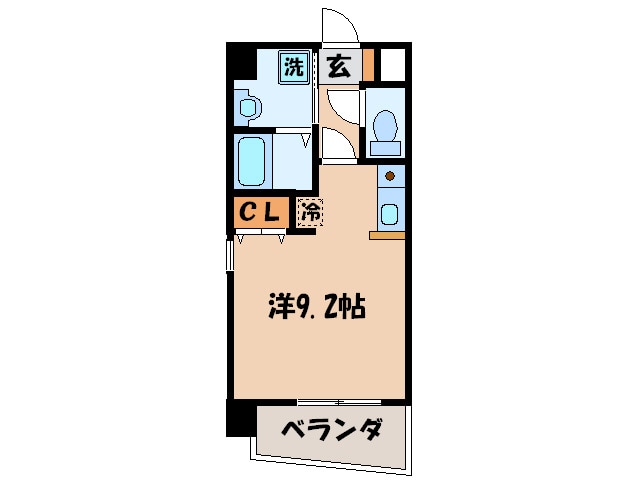 リバーブランシェの物件間取画像