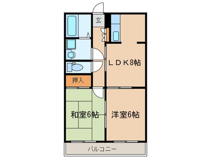 物件間取画像