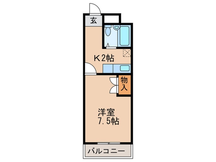 エコ－ル松本の物件間取画像