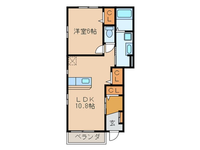 ムース　ジョーハイツの物件間取画像