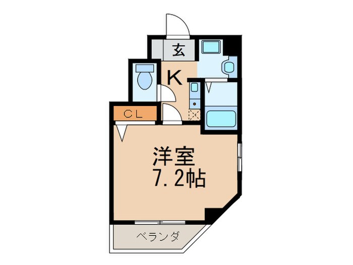 フォ－ヴル中島の物件間取画像