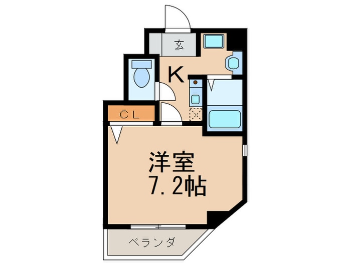 フォ－ヴル中島の物件間取画像