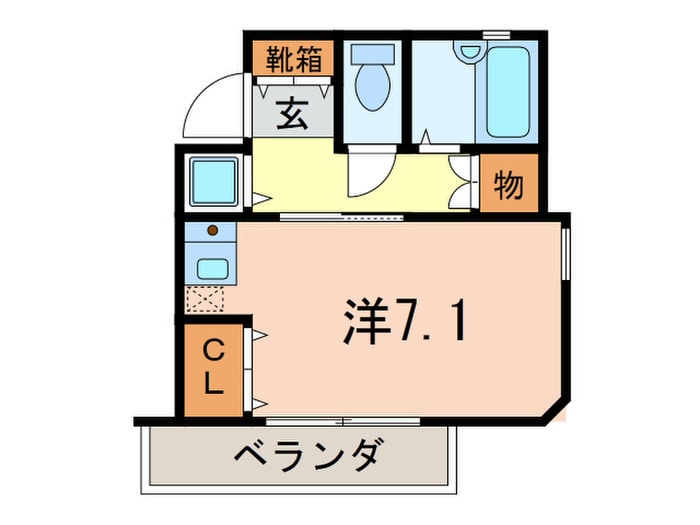 ニューポートマンションの物件間取画像