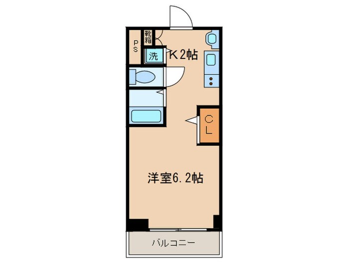 ﾌﾟﾚｻﾝｽ名古屋STATIONﾋﾞｼﾞｭ(403)の物件間取画像