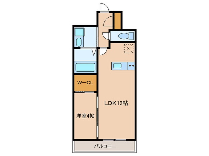 SLR東岡崎駅前の物件間取画像