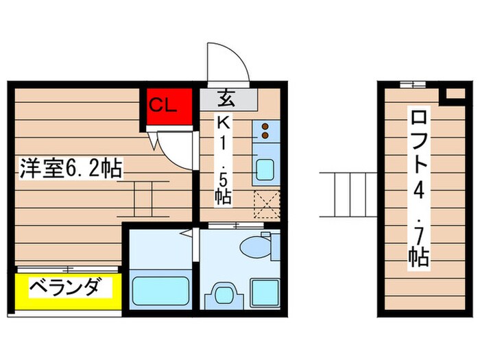 アクア吹上の物件間取画像