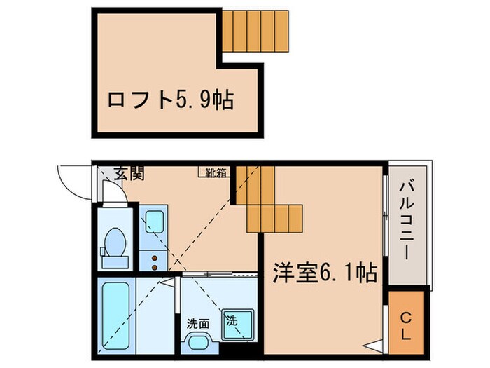 グランシャリオの物件間取画像