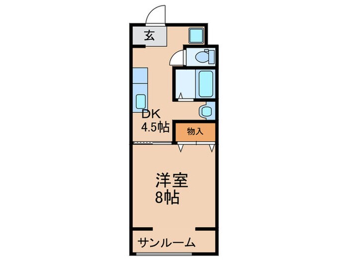 物件間取画像