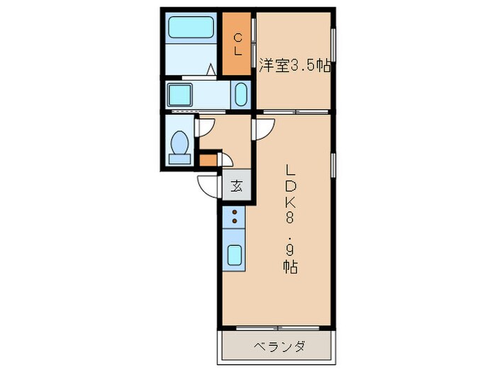 REGALEST荒江の物件間取画像