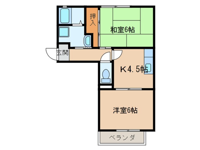 サンガーデンＩＳＩＯ　Ｃ棟の物件間取画像