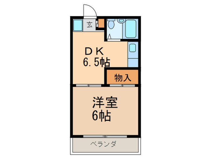 メゾン水野の物件間取画像