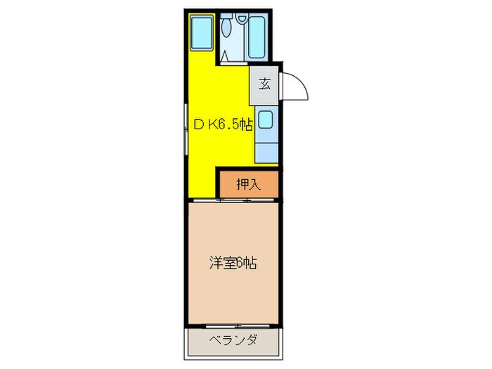 メゾン水野の物件間取画像