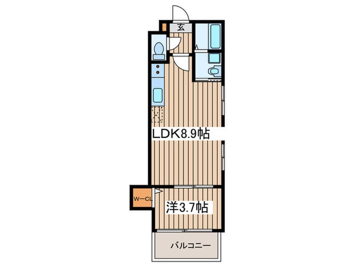 Cherim鶴里の物件間取画像