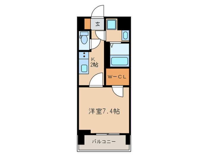 エディアン千種の物件間取画像