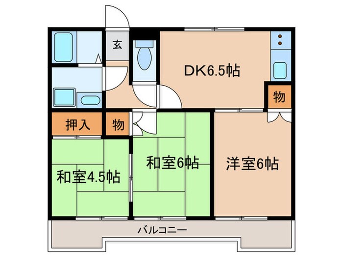 Nビルの物件間取画像