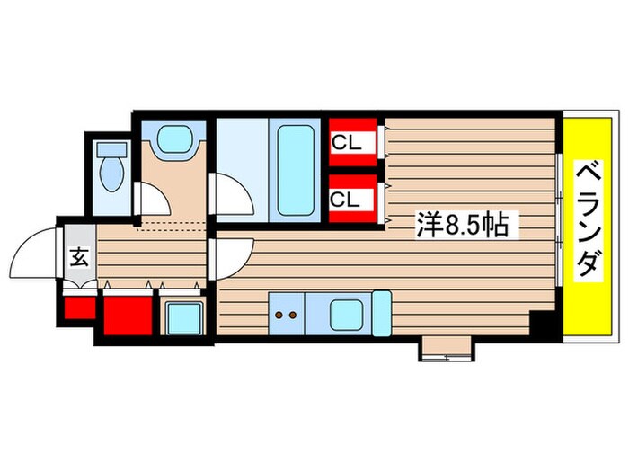 モーゼンヴィレッジ音聞山の物件間取画像