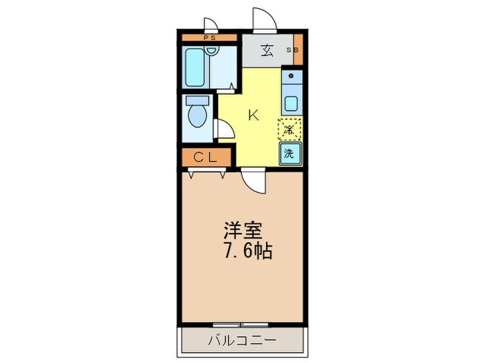 ベルドミ－ルの物件間取画像