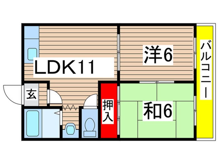 岩田ビルの物件間取画像