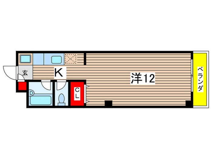 岩田ビルの物件間取画像