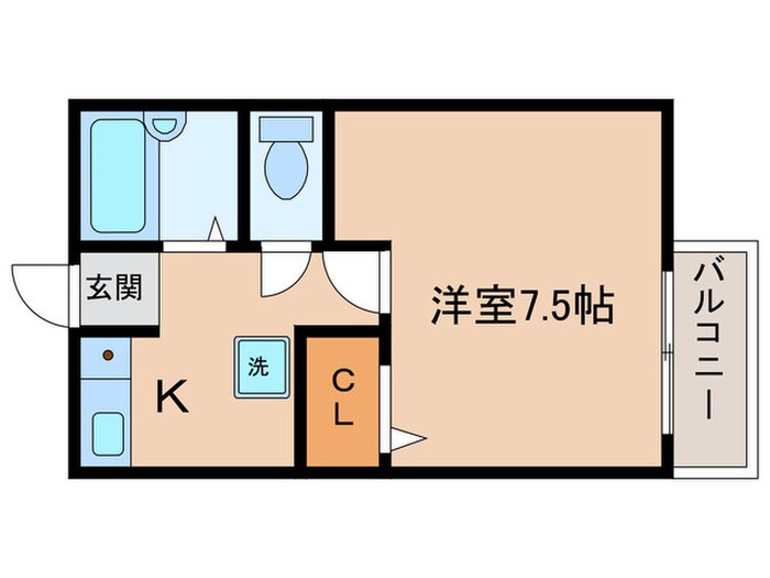 サンフィールド本町の物件間取画像