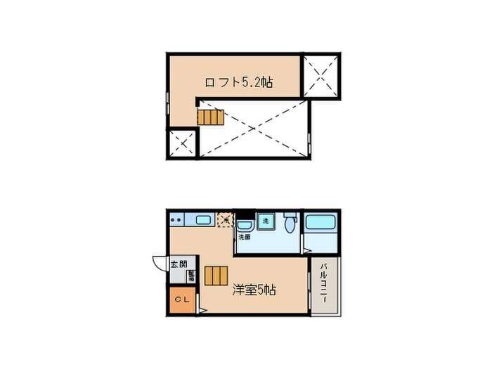 ルミエール黄金の物件間取画像