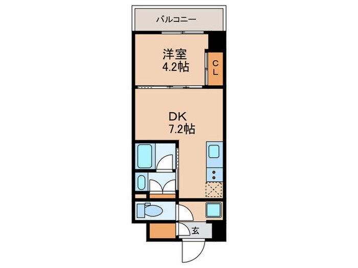 ブランシエスタ金山北の物件間取画像