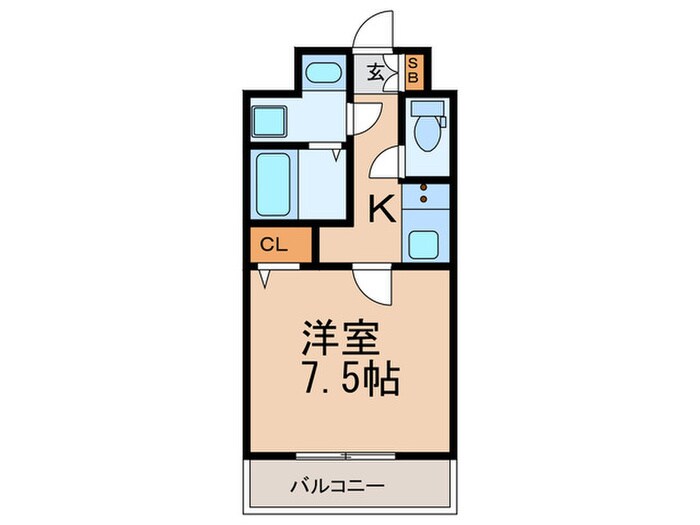 物件間取画像