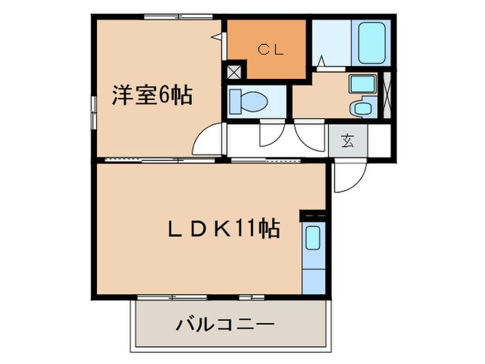 リヴェ－ルＮＯＭＵＲＡの物件間取画像