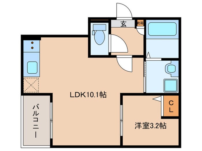 Jack daikoⅡの物件間取画像