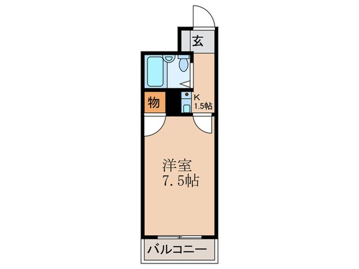 サンハイツ喜多山の物件間取画像