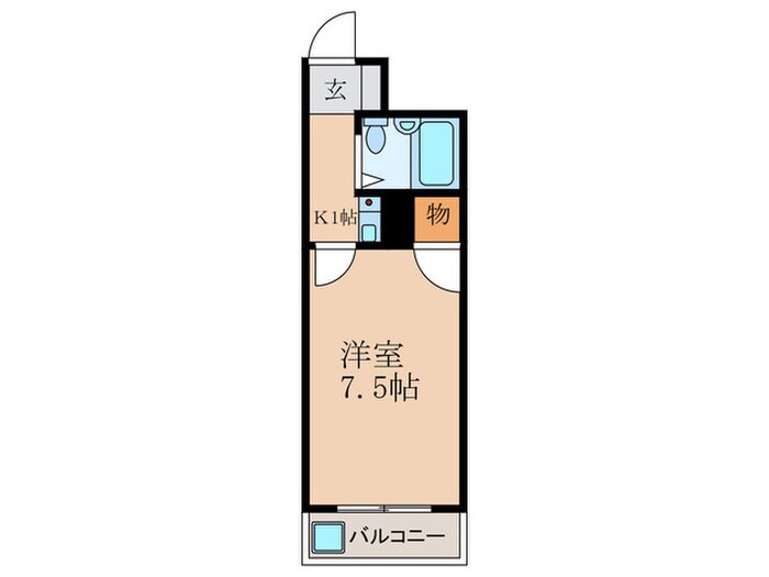 サンハイツ喜多山の物件間取画像