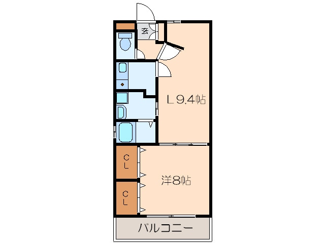 グレ－ス金山の物件間取画像