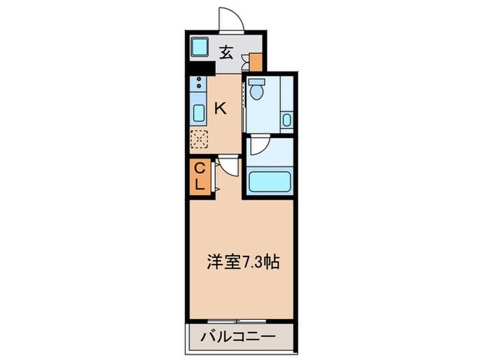 マリオン城西の物件間取画像