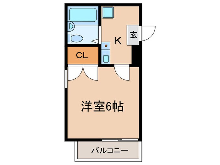 ＢＥＳ岩塚コ－トの物件間取画像