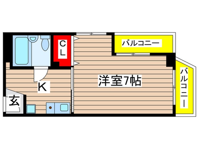 メゾン日向の物件間取画像