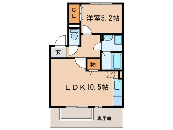 ジャックと豆の木の物件間取画像