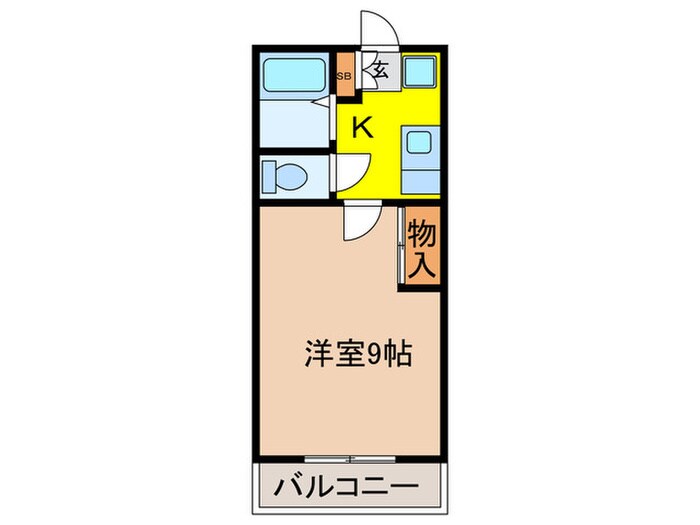 清水ビルの物件間取画像