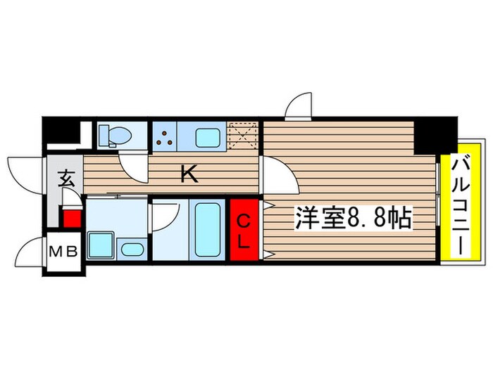 プラチナムの物件間取画像