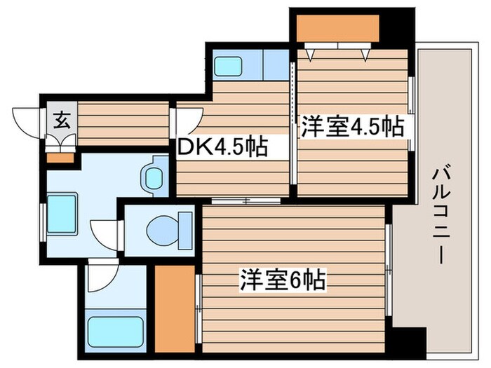 ダイアパレス東桜第２(603)の物件間取画像