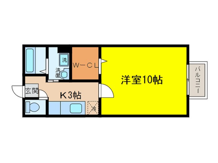 パインＫの物件間取画像