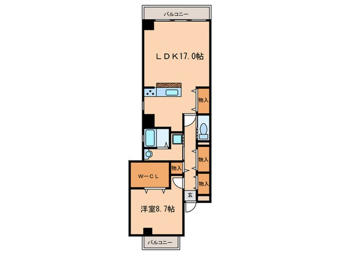 αBLDの物件間取画像