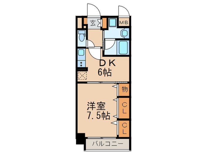 アルテミスの物件間取画像