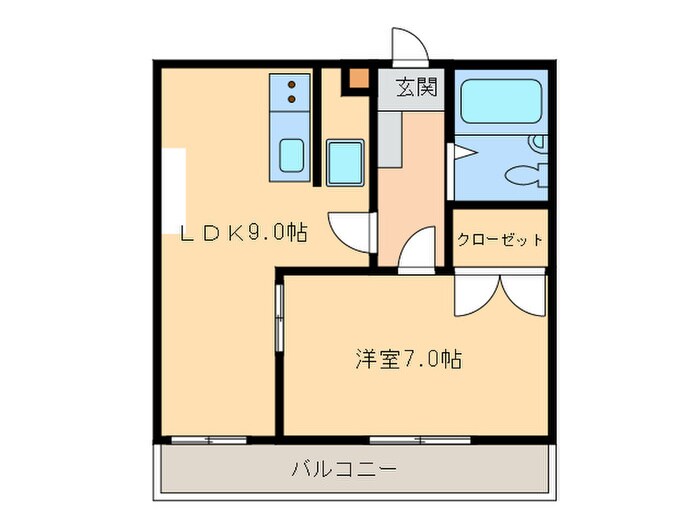CASA  NOAH　八事の物件間取画像