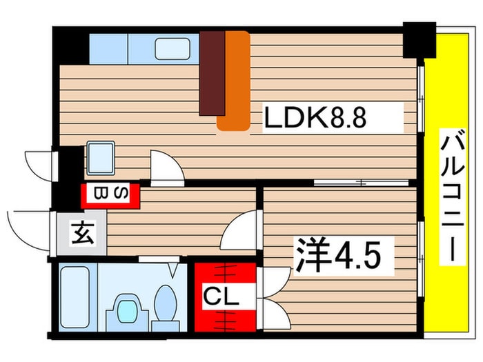 CASA  NOAH　八事の物件間取画像