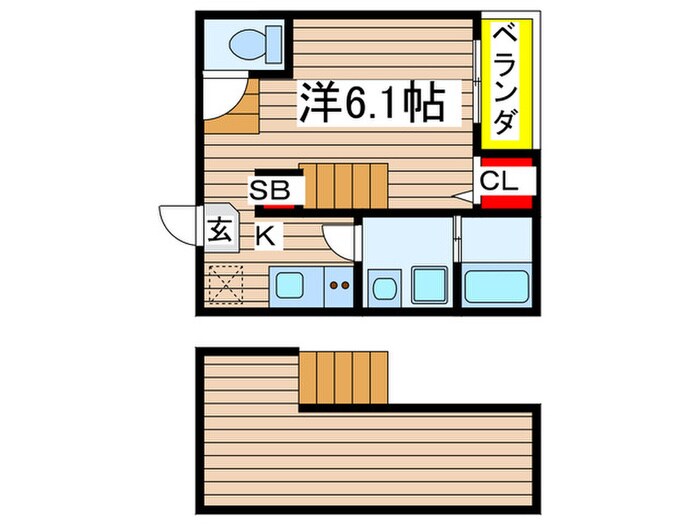 ｓｔａｇｅ四番の物件間取画像