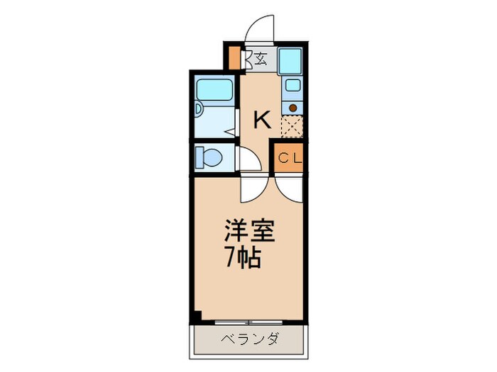 ドルフ亀島Ⅳの物件間取画像